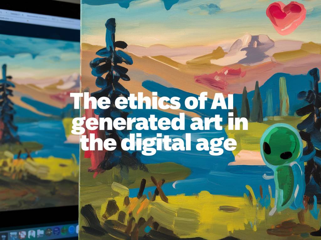 The Ethics of AI-Generated Art in the Digital Age